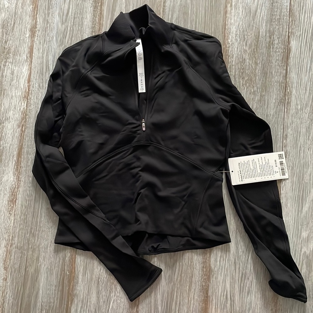 NWT always alert lululemon quarter zip